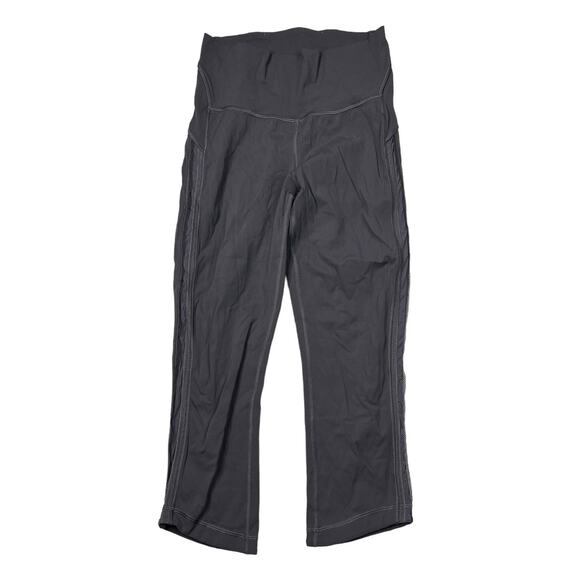 Lululemon Wunder Under Crop Hi Rise Leggings Awaken Full-On Luxtreme Dark Gray 8 - Picture 3 of 8